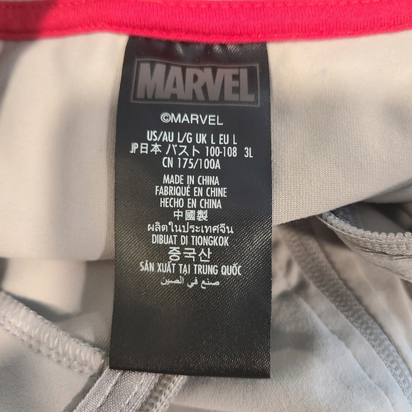Marvel Disney Parks Avengers Campus Gray Track Jacket - Picture 7 of 7